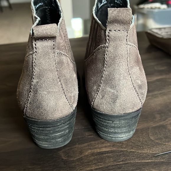 Born all leather gray ankle boot - Picture 4 of 7